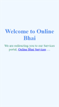 Mobile Screenshot of onlinebhai.com